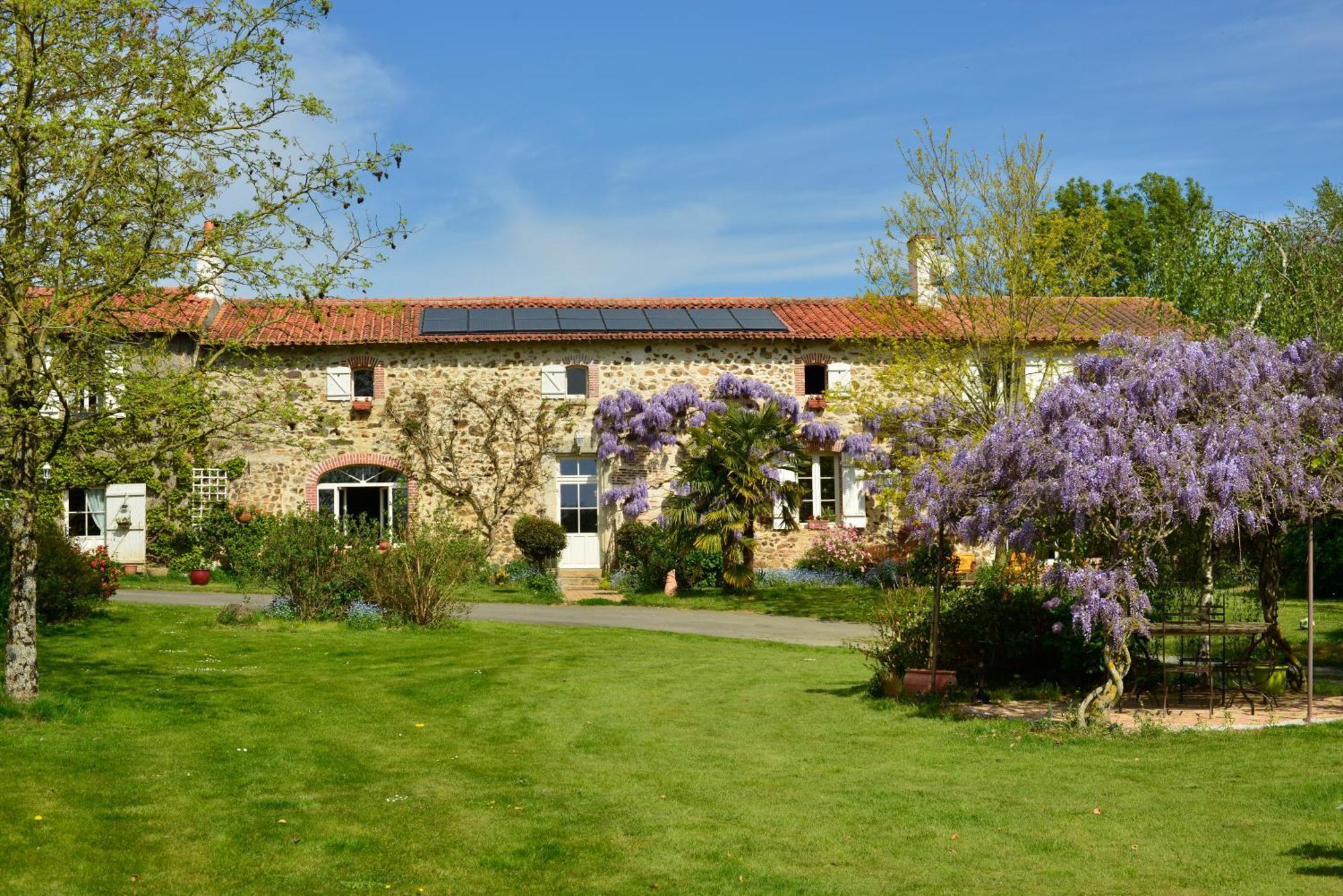 La Frapperie Bed & Breakfast La Pommeraie-sur-Sevre Bagian luar foto